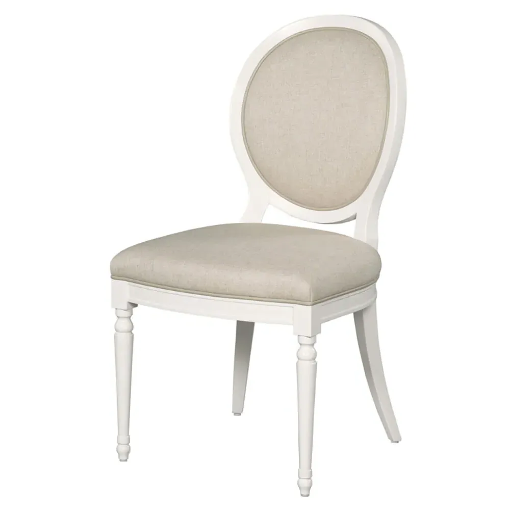 Hampton Dining Side Chair - White Dove, Beech image
