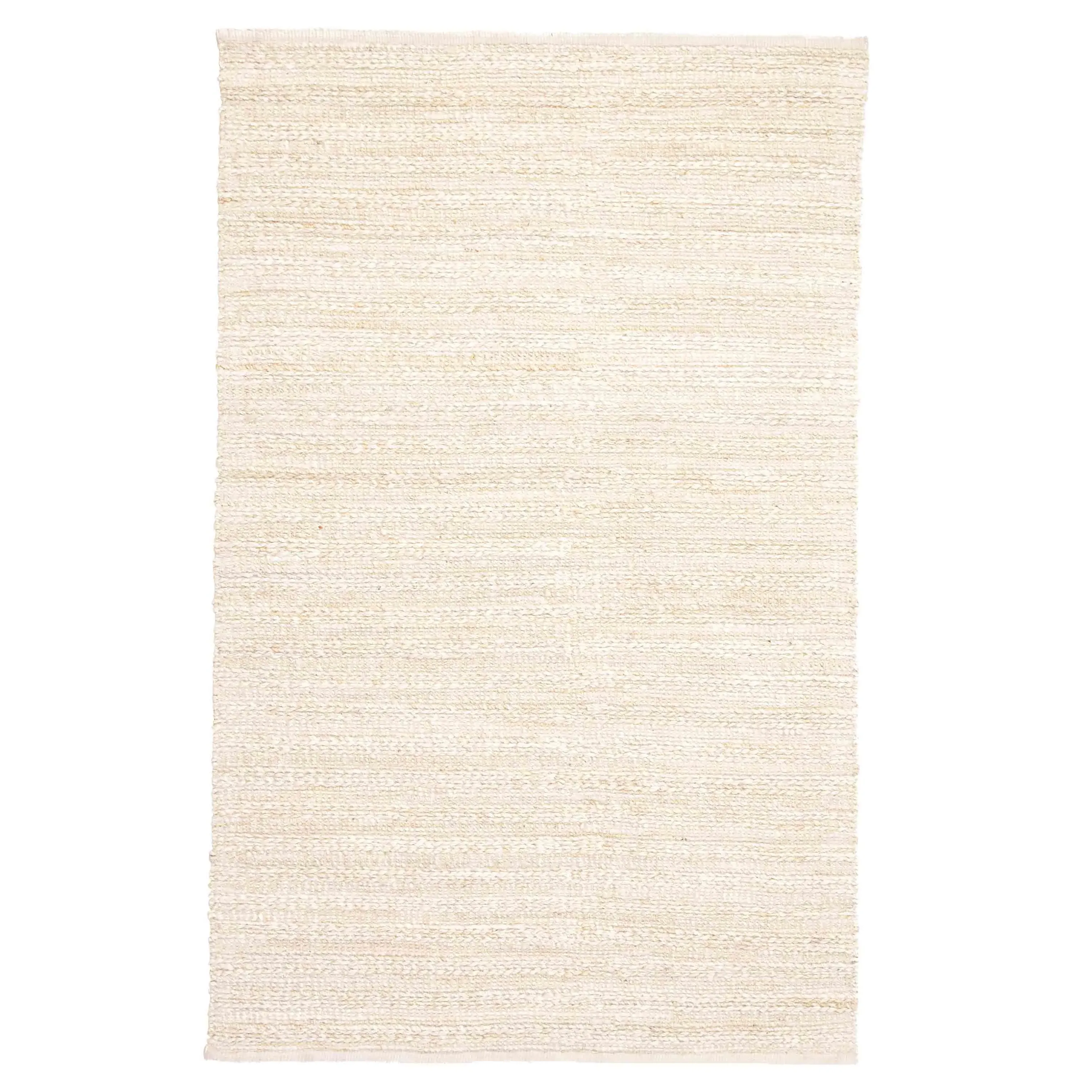 Hamza 5x8 Solid Rug - Beige, Jute image