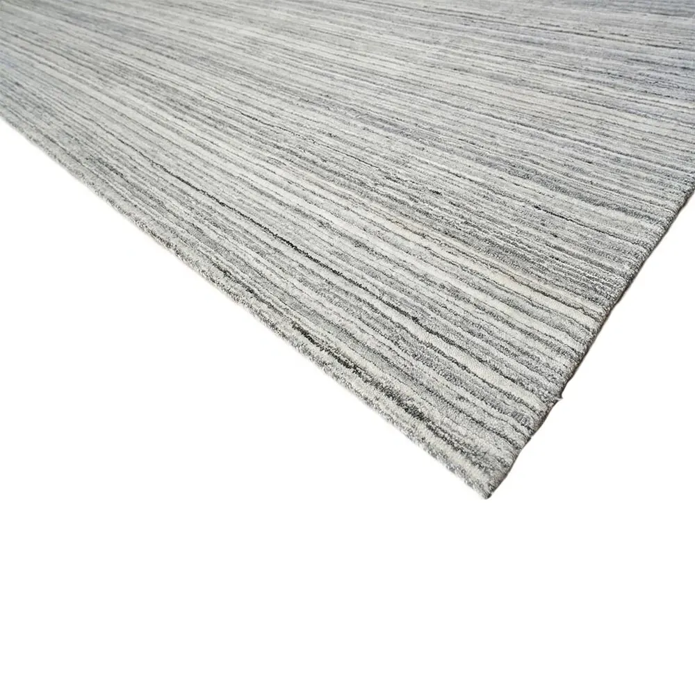 Hannah Patterned Rug - Grey