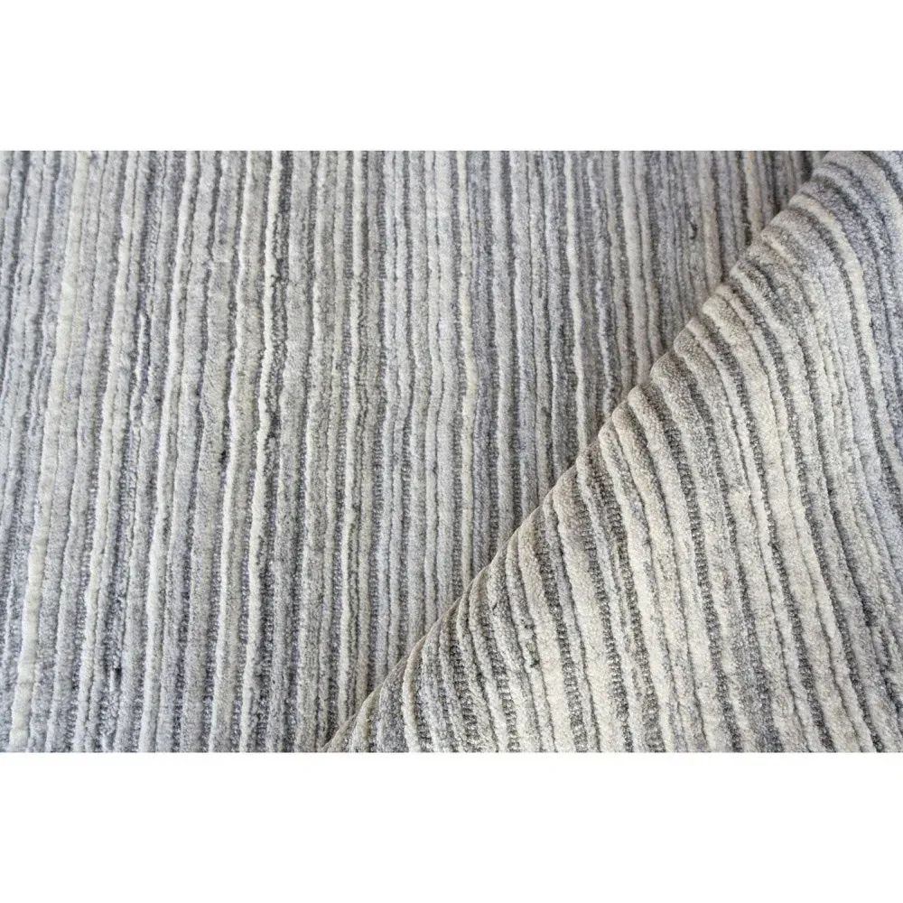 Hannah Patterned Rug Sample - Grey