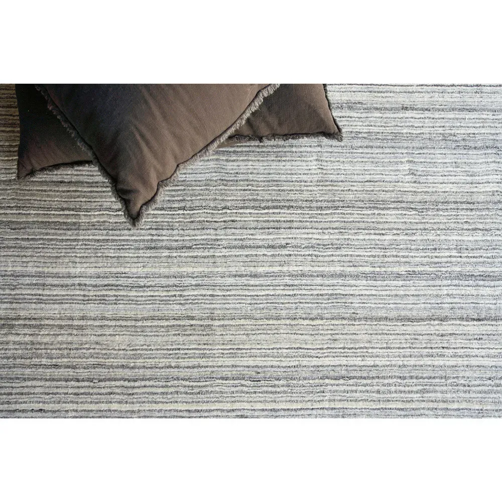 Hannah Patterned Rug Sample - Grey