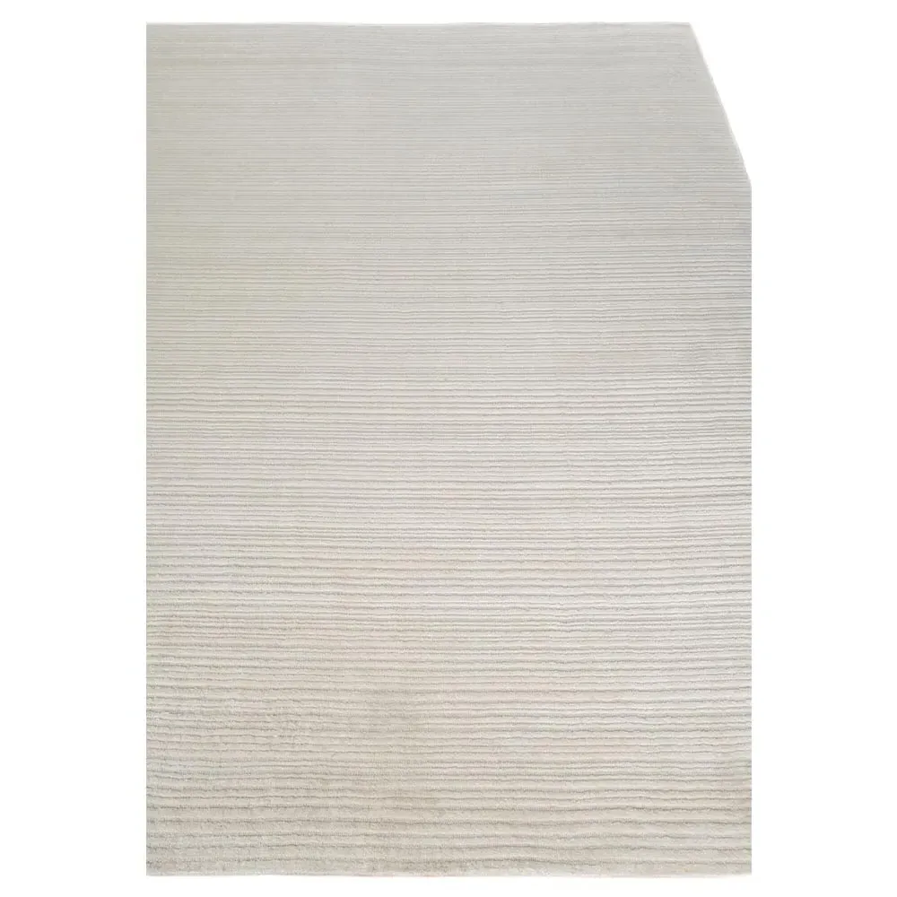 Hannah Solid Rug - Cream, Nylon