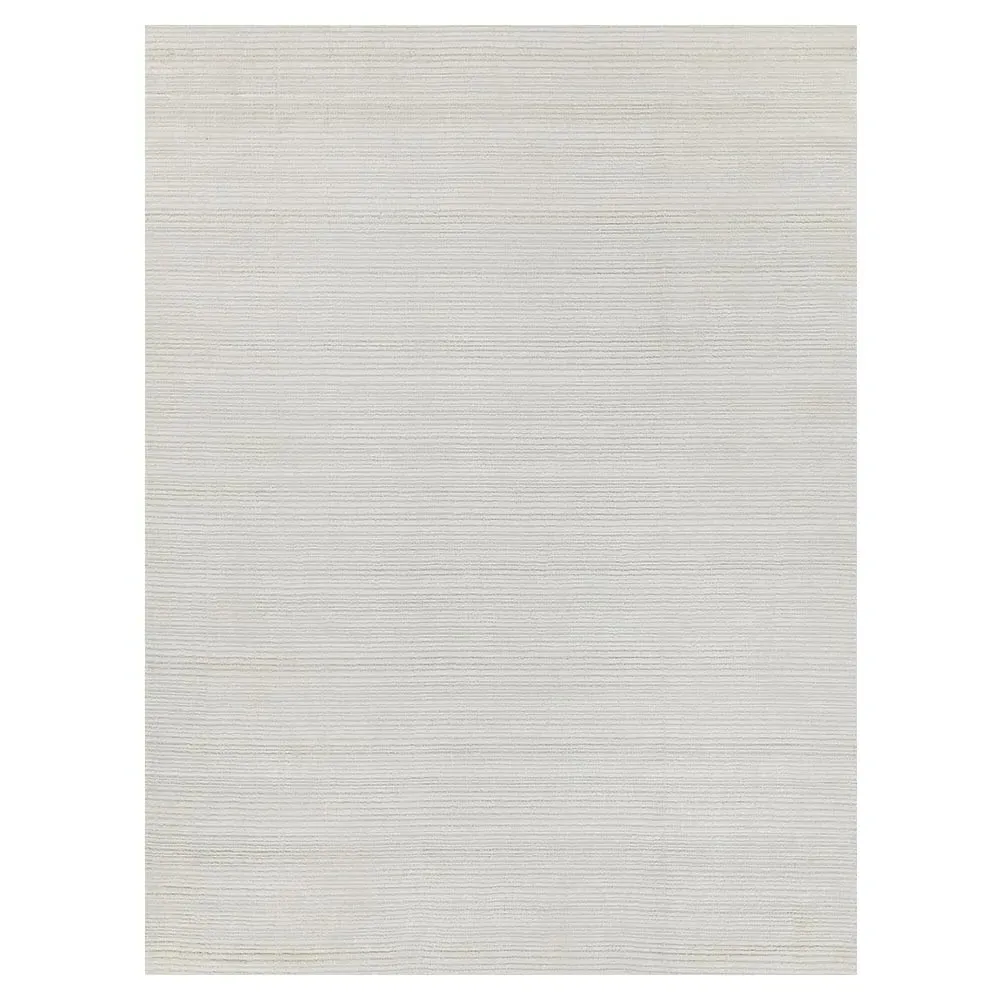 Hannah Solid Rug - Cream, Nylon
