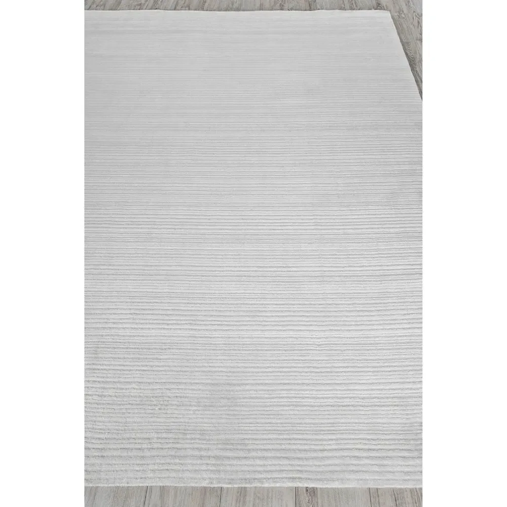 Hannah Solid Rug Sample - Cream, Nylon