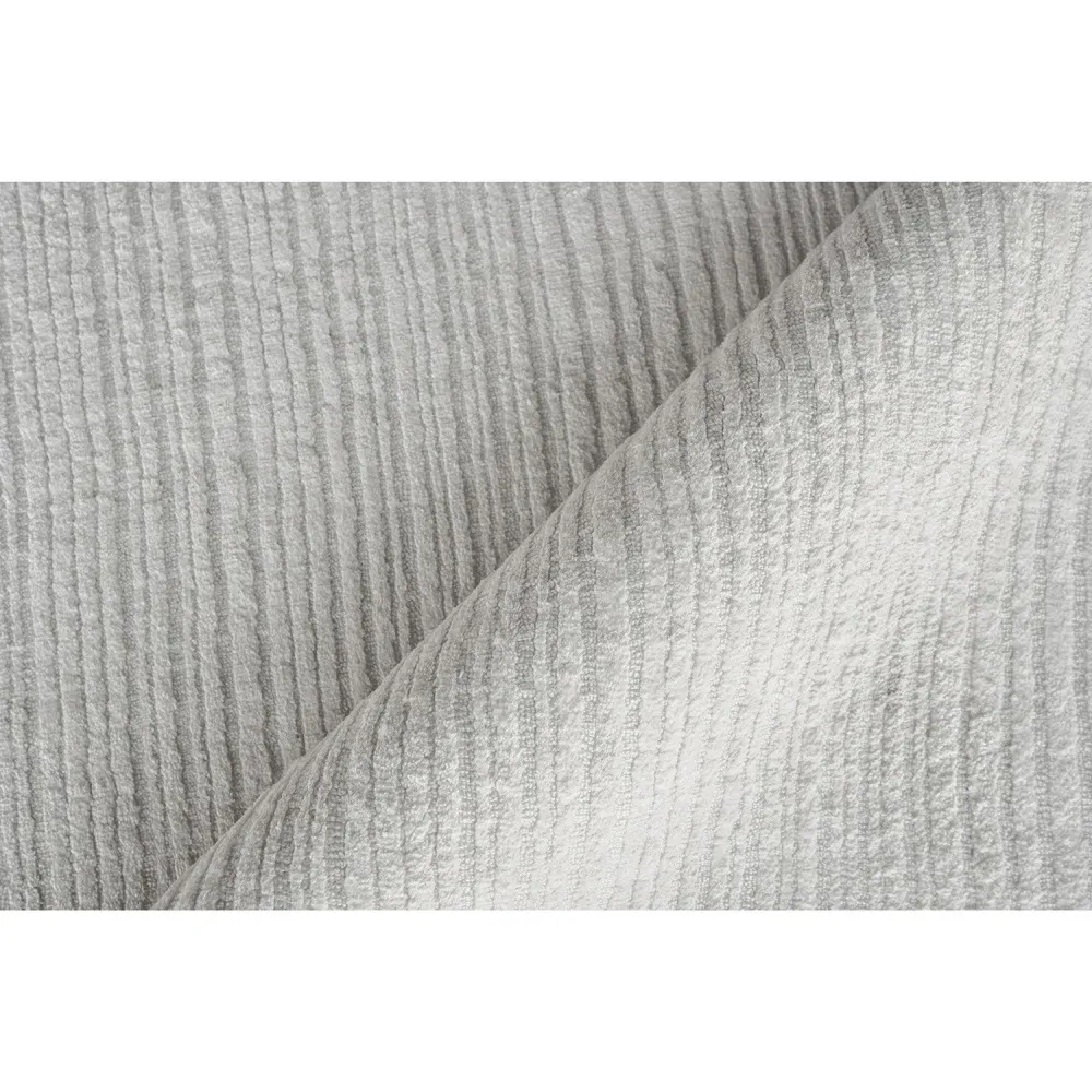 Hannah Solid Rug Sample - Cream, Nylon