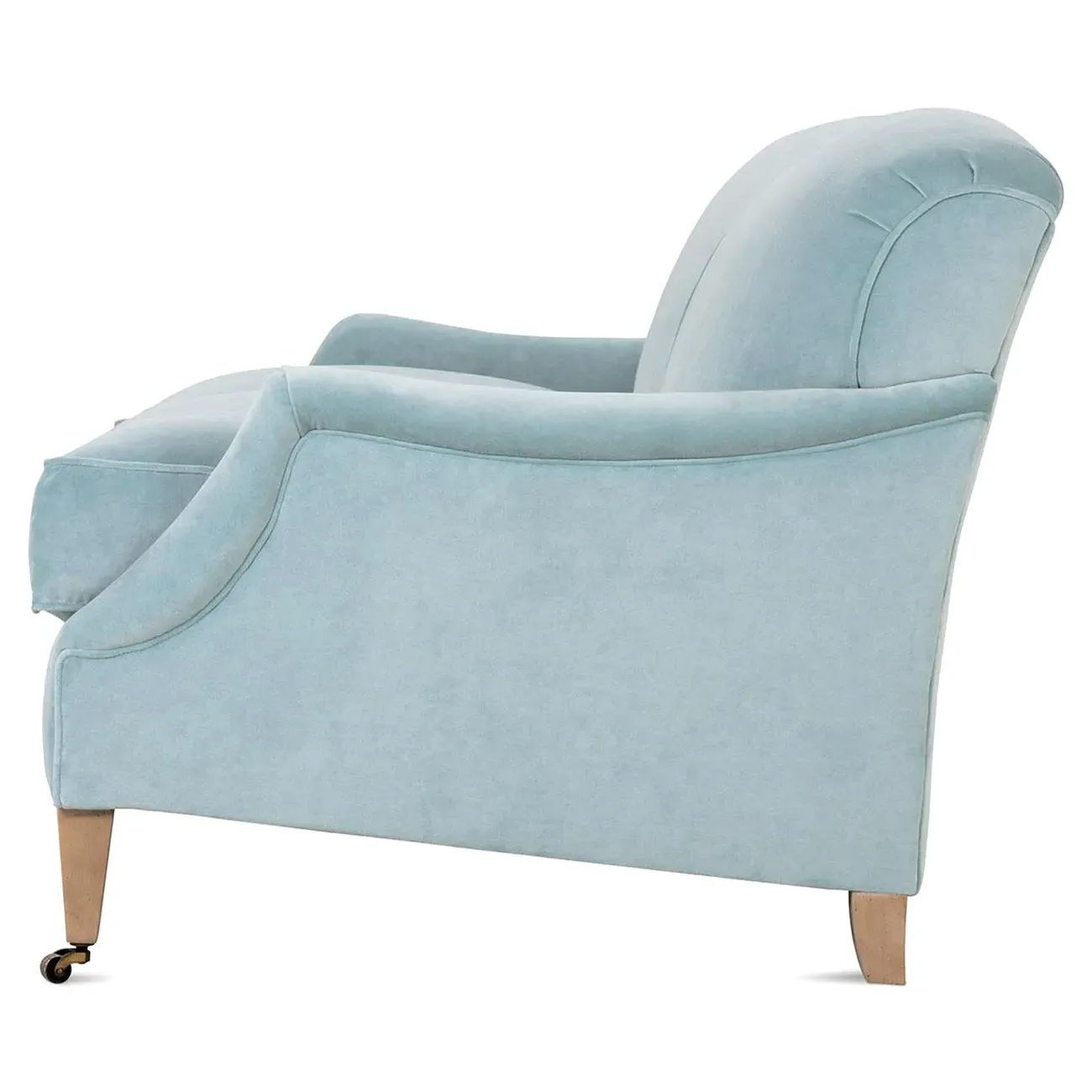 Hargrove 3-Seater Sofa - Blue, Velvet