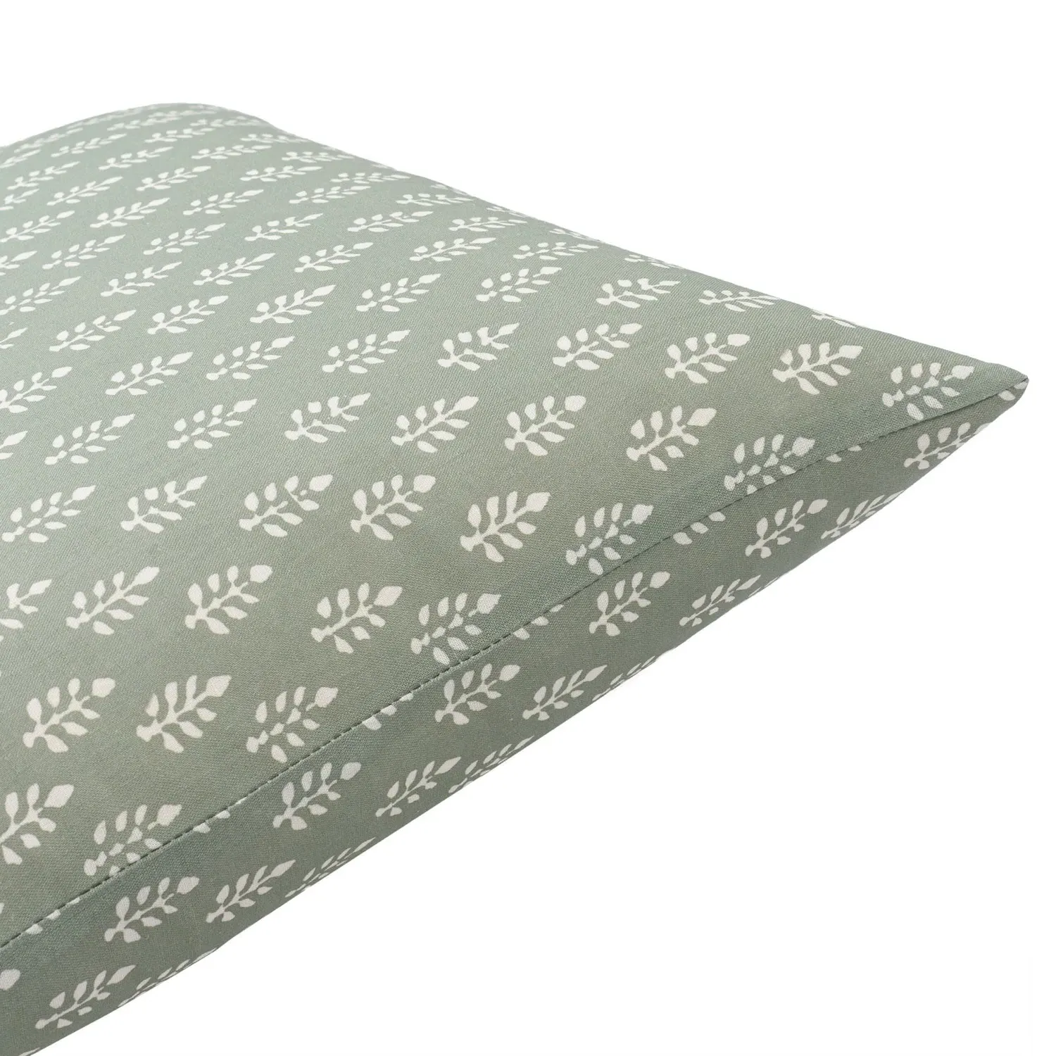 Harie 20x20 Throw Pillow - Light Green, Linen