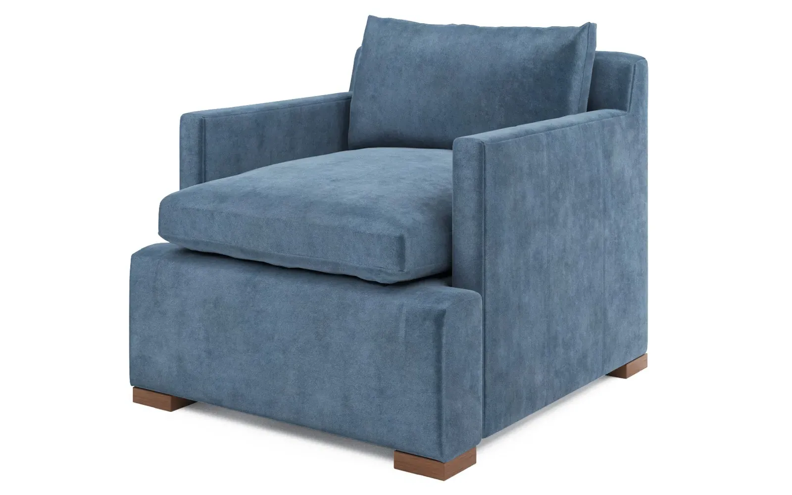Harley Chair - Blue Dusk, Velvet