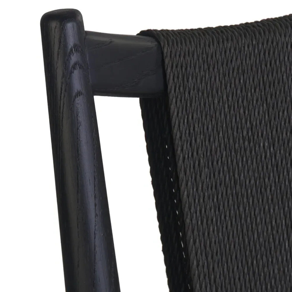 Harley Counter Stool - Black, Nettlewood