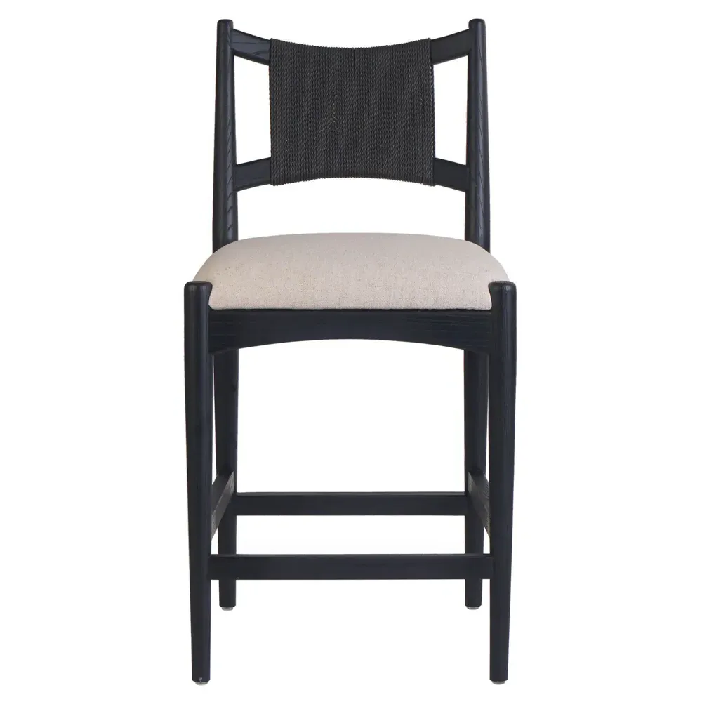 Harley Counter Stool - Black, Nettlewood