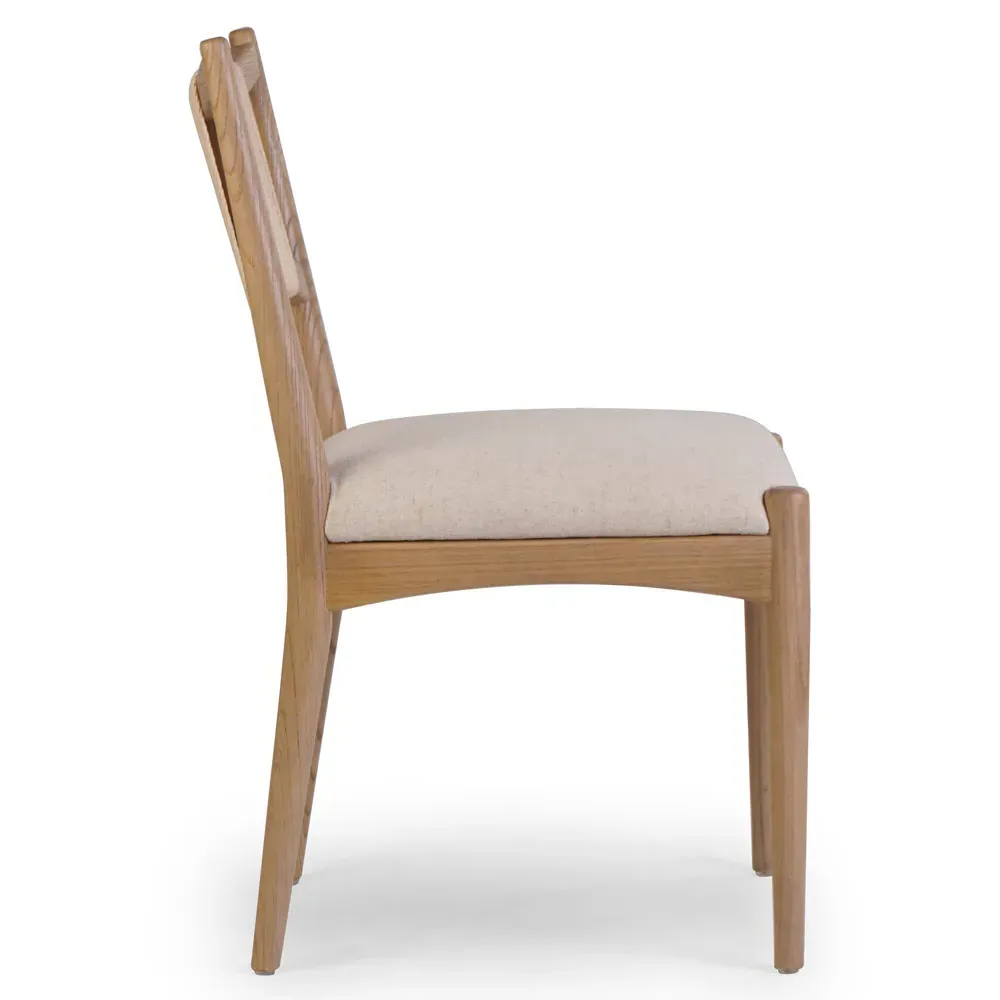 Harley Dining Side Chair - Beige, Nettlewood