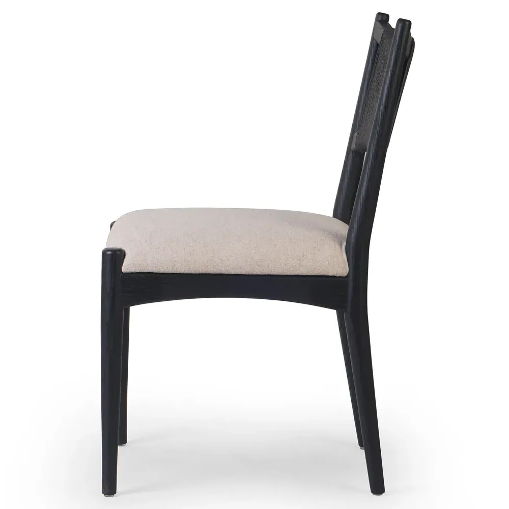 Harley Dining Side Chair - Beige, Nettlewood