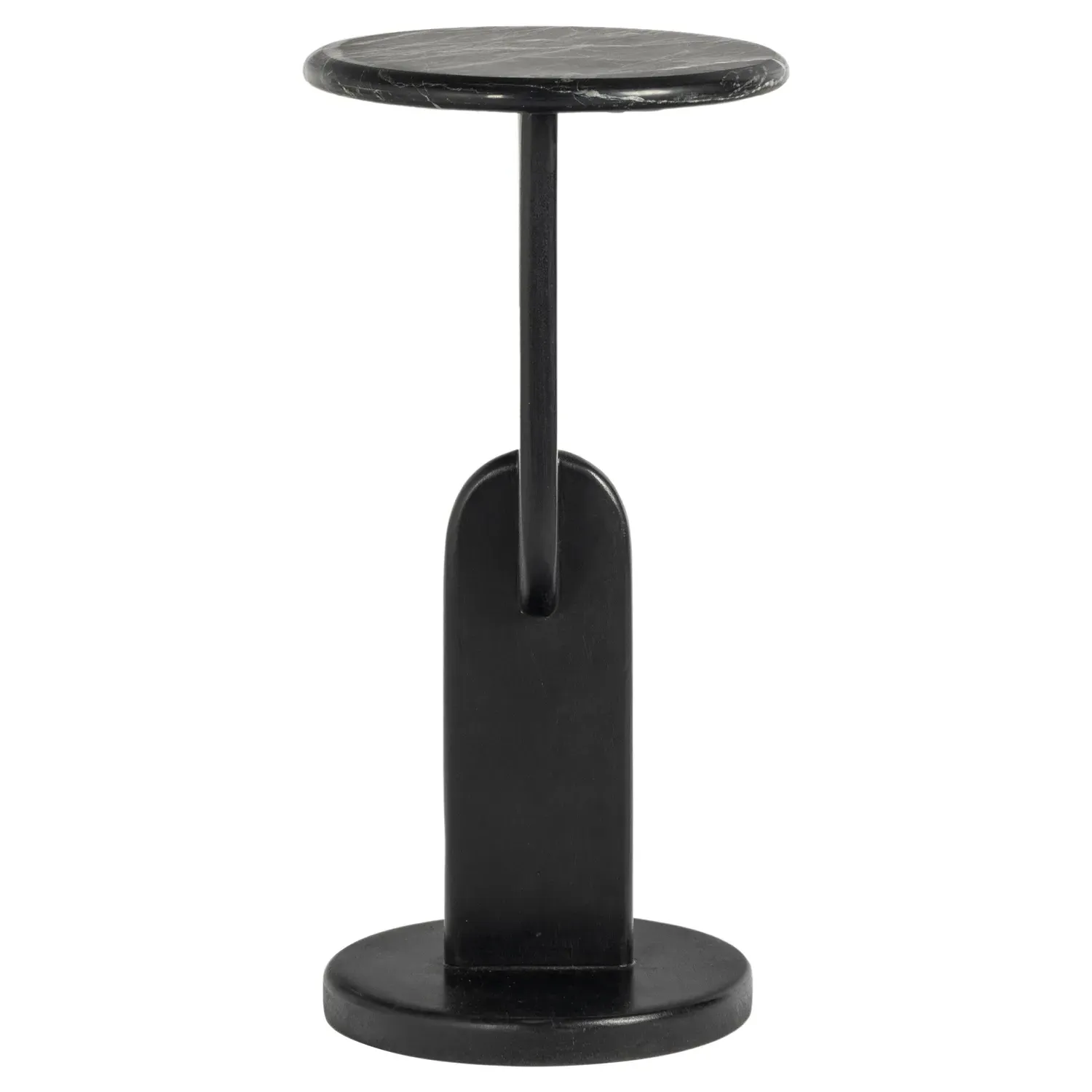 Harley Drink Table - Black, Acacia Wood image