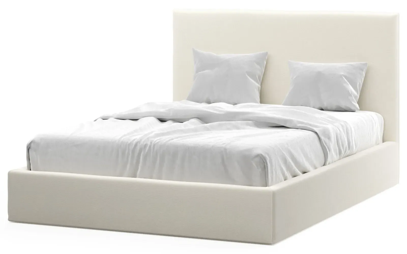Harley Full Size Bed Frame - Marshmallow