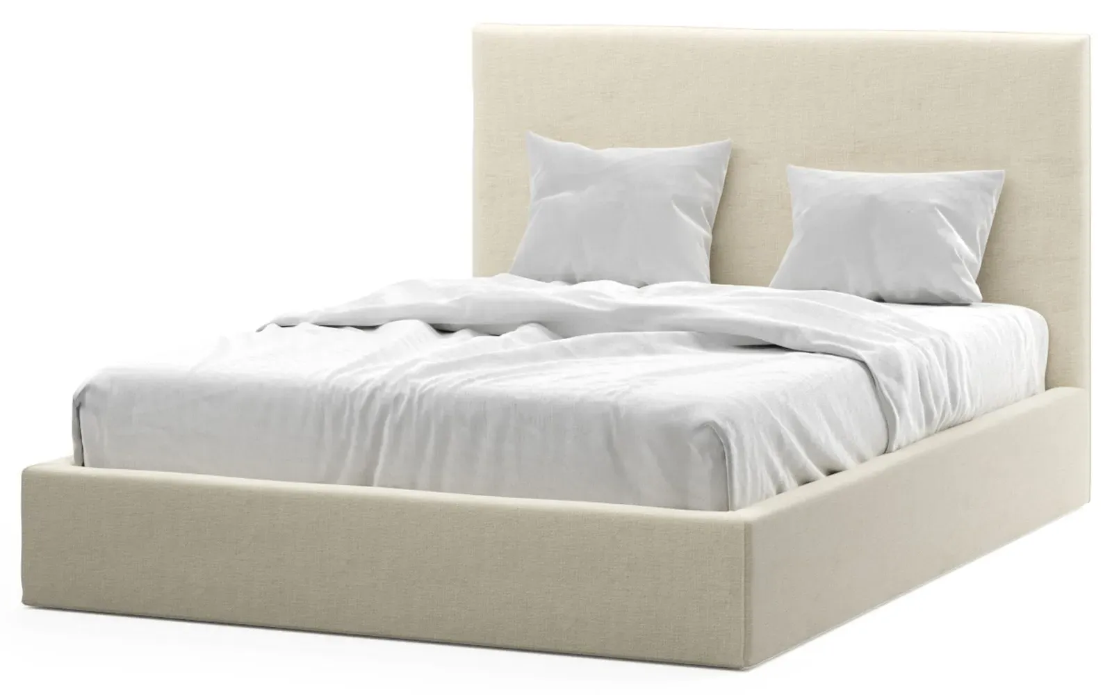 Harley Full Size Bed Frame - Sea Salt