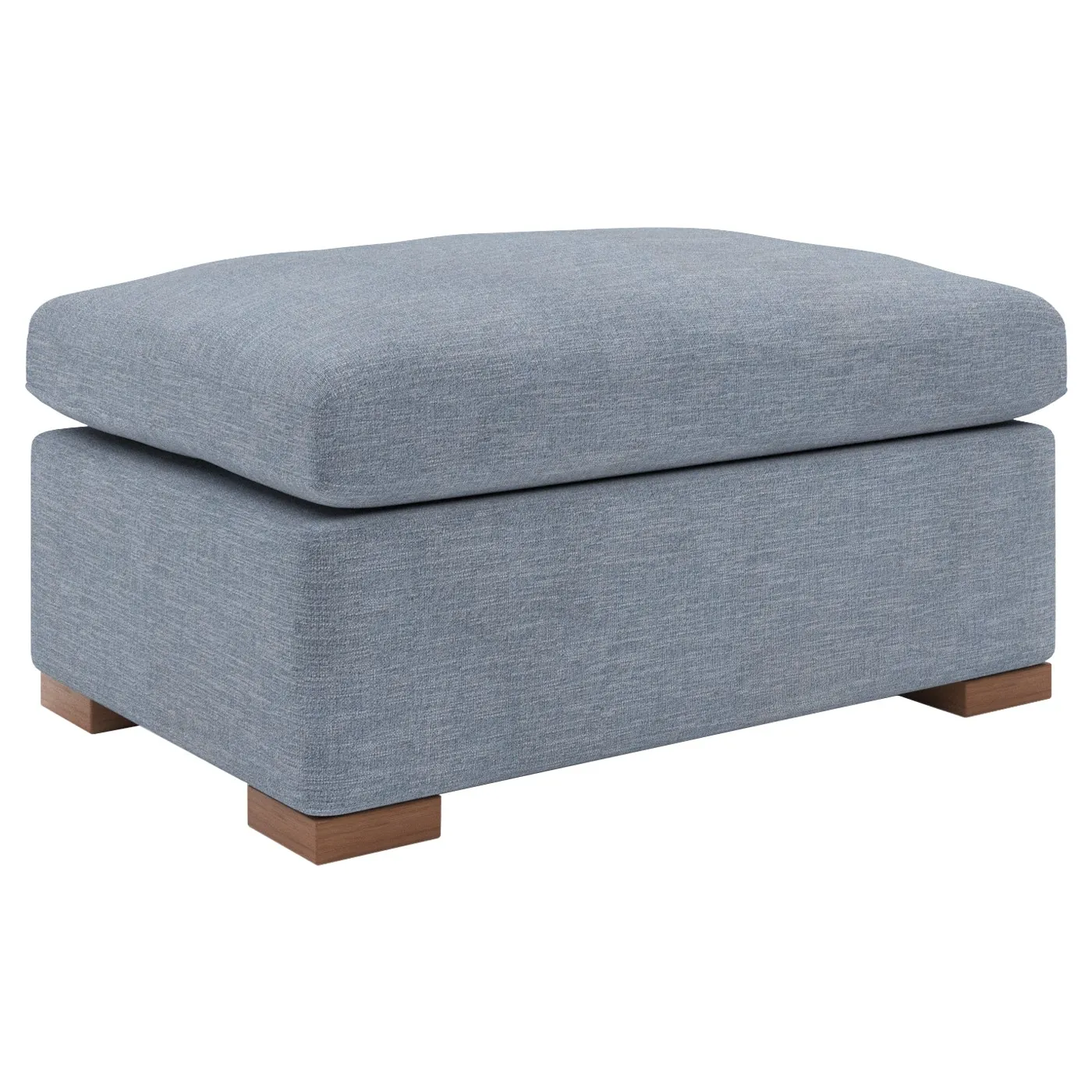 Harley Ottoman - Nantucket Blue image