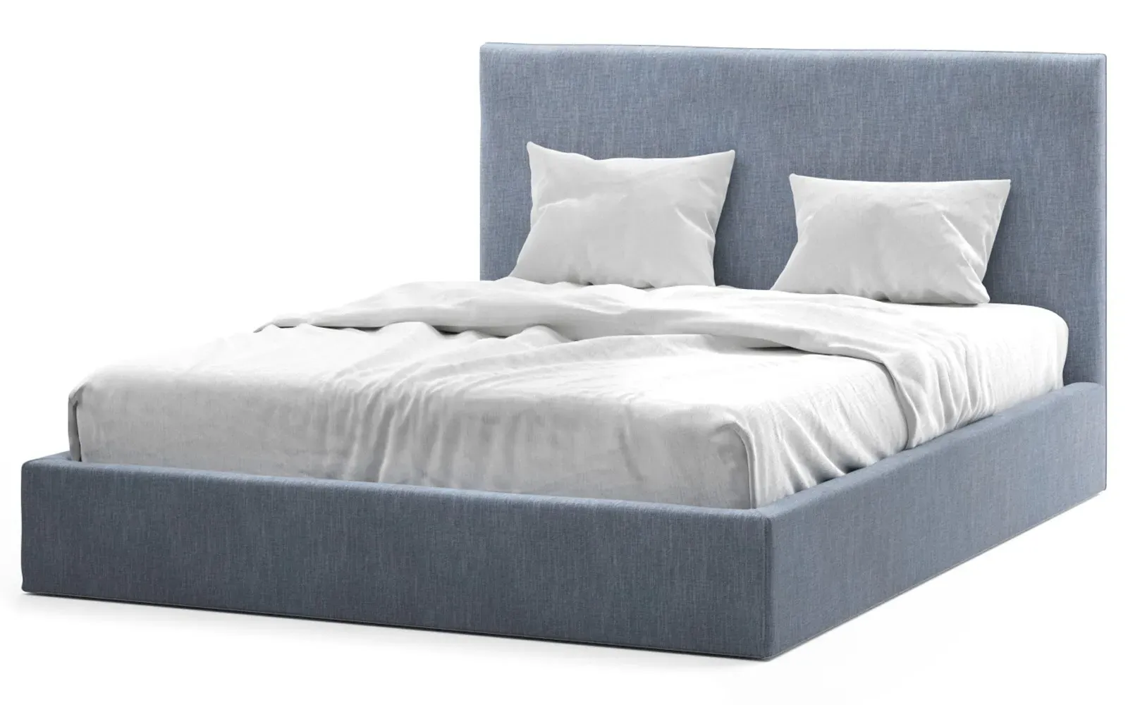 Harley Queen Size Bed Frame - Nantucket Blue