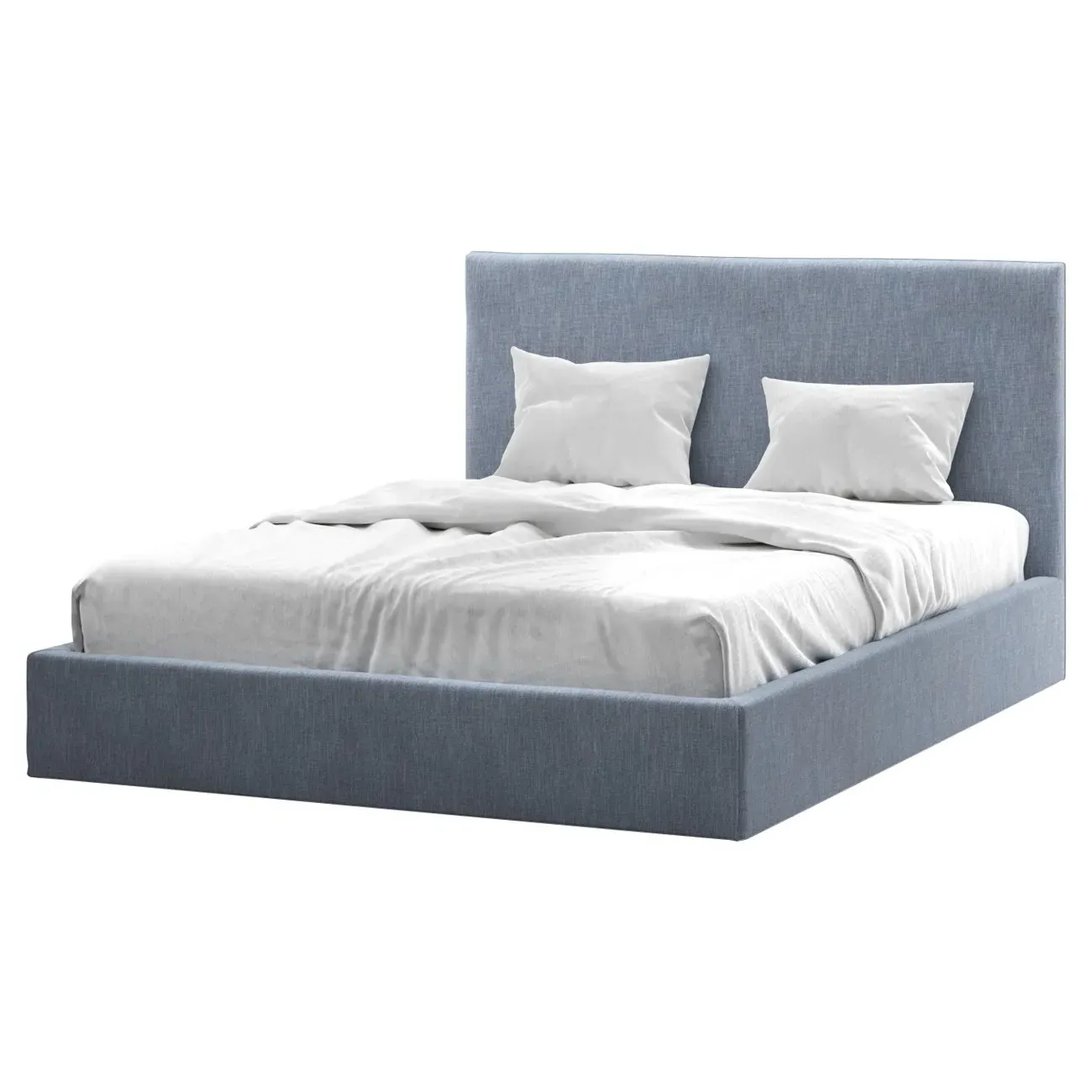 Harley Queen Size Bed Frame - Nantucket Blue