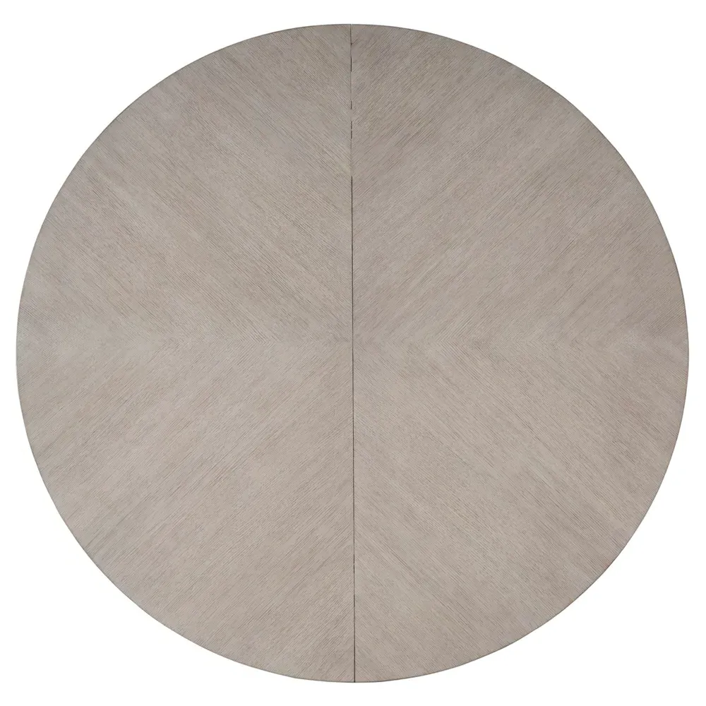 Harley Round Extendable Dining Table - Brown, Oak