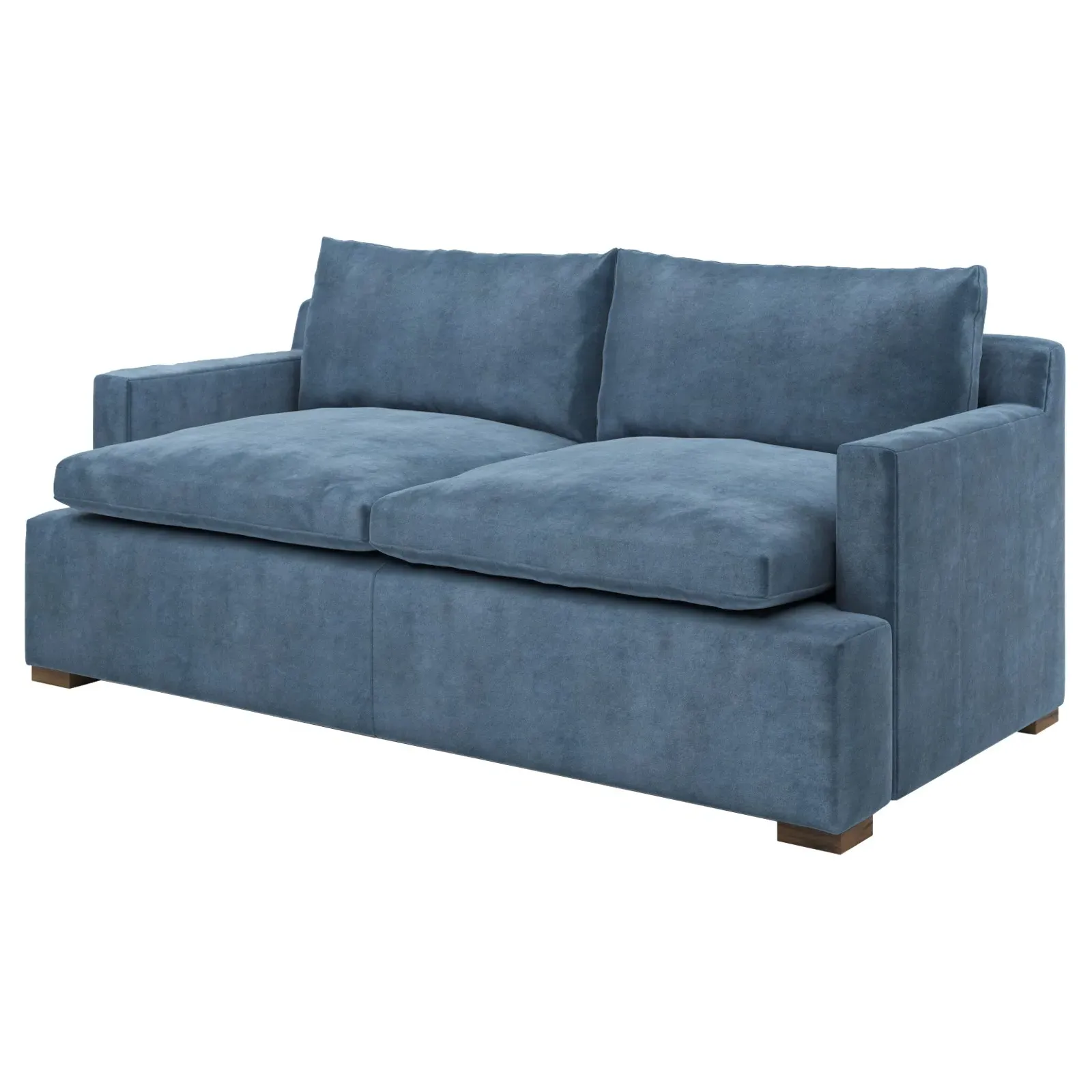Harley Sleeper Sofa - Blue Dusk, Velvet