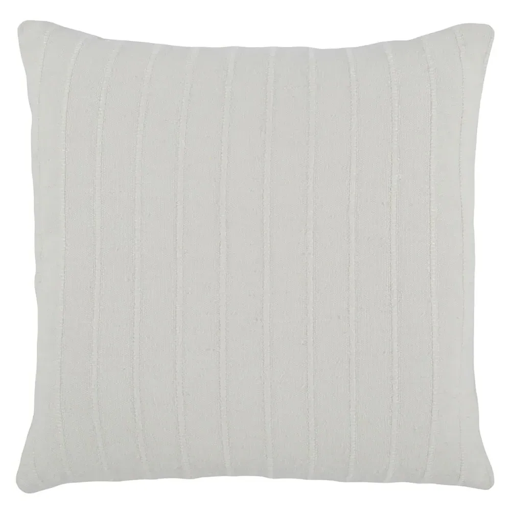 Harper Striped Throw Pillow - White, Cotton