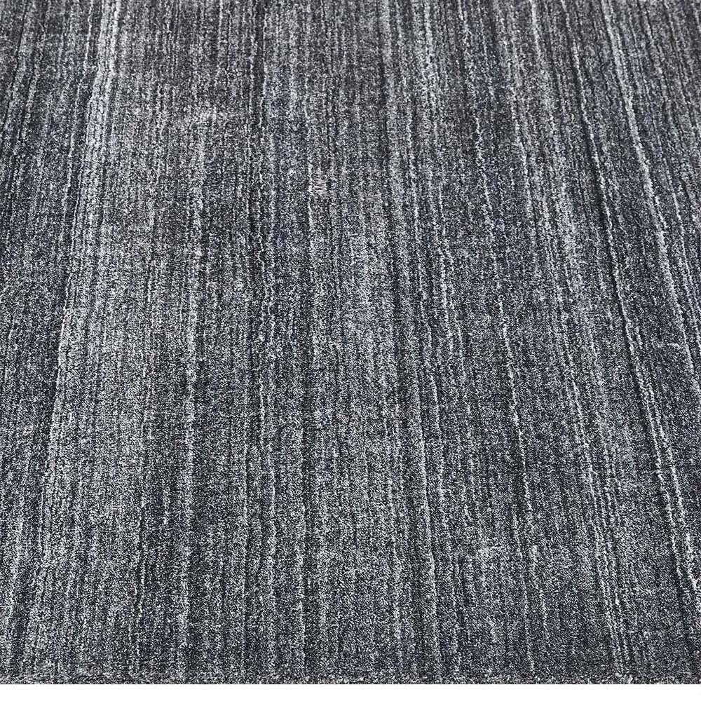 Hartley 3x5 Solid Rug - Marengo Grey, Wool
