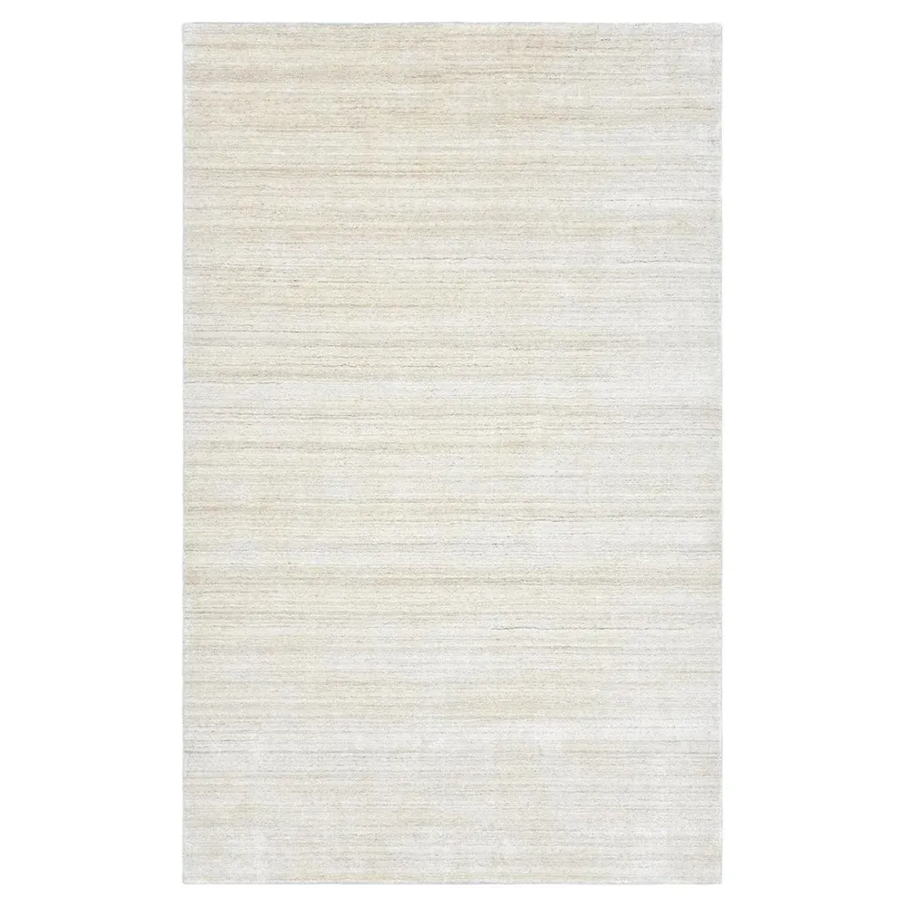 Hartley 3x5 Solid Rug - White, Wool image