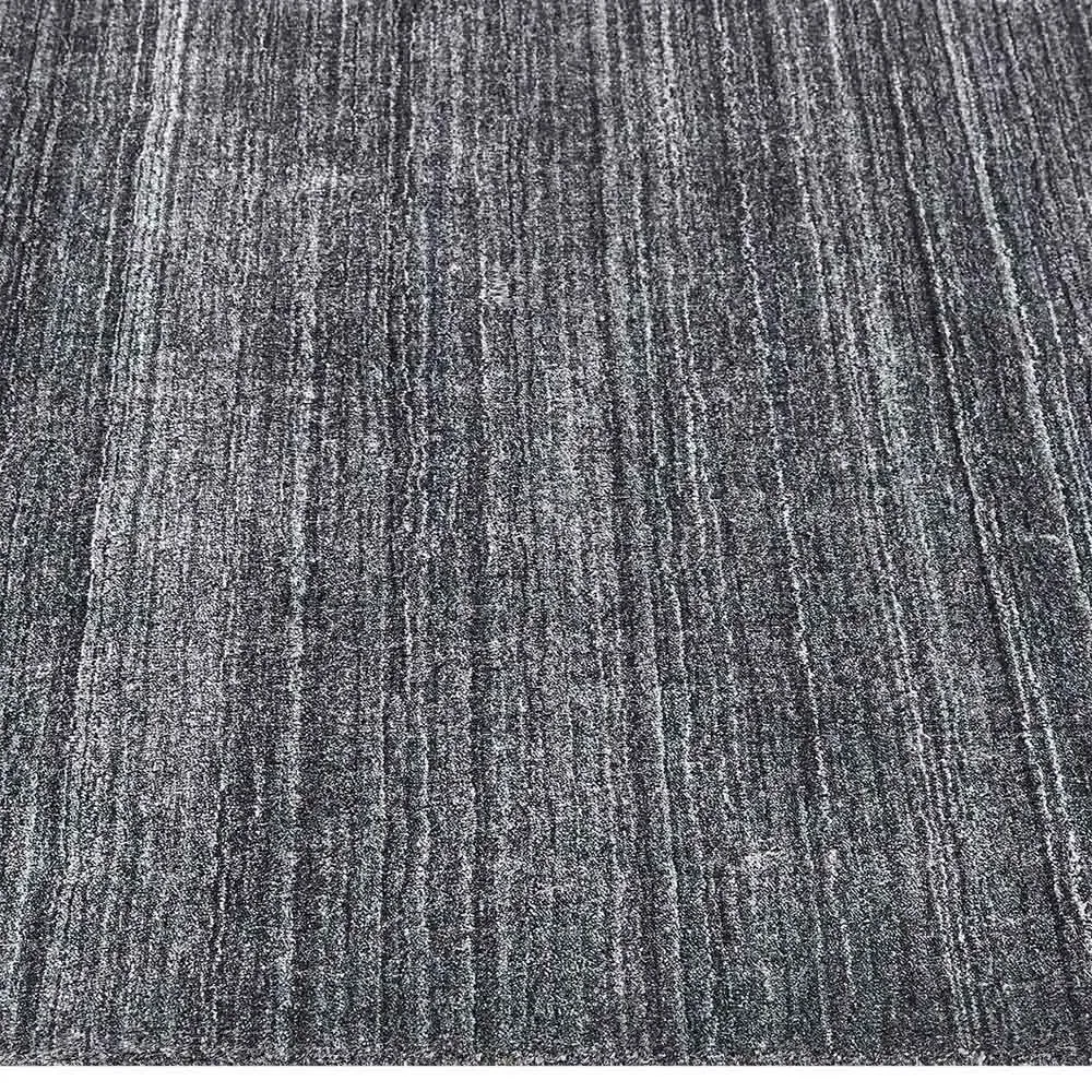 Hartley 9x12 Solid Rug - Marengo Grey, Wool