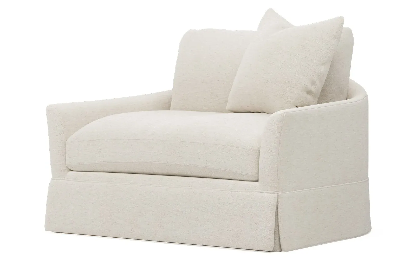 Hartwell Chair and a Half - Heathered Ivory