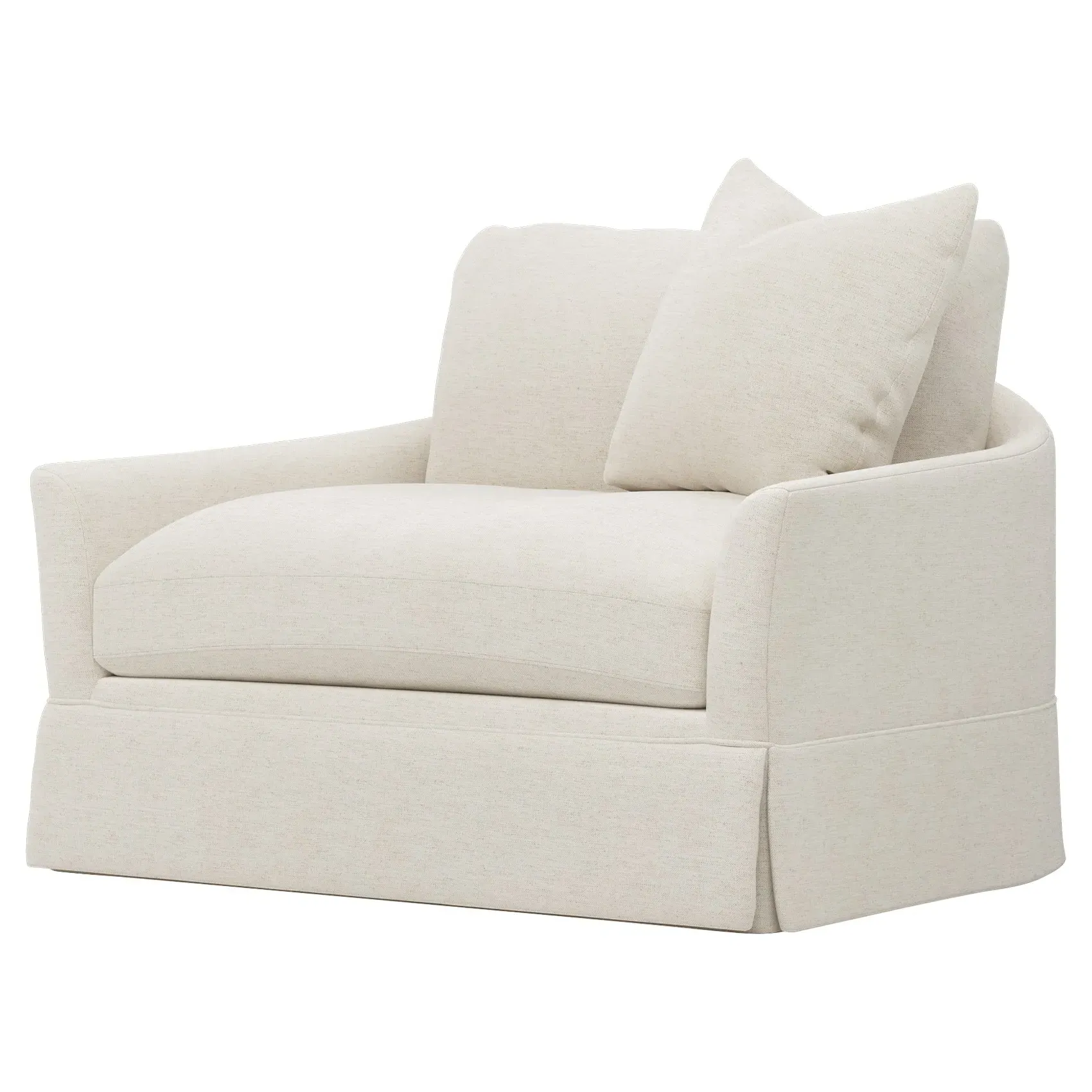 Hartwell Chair and a Half - Heathered Ivory