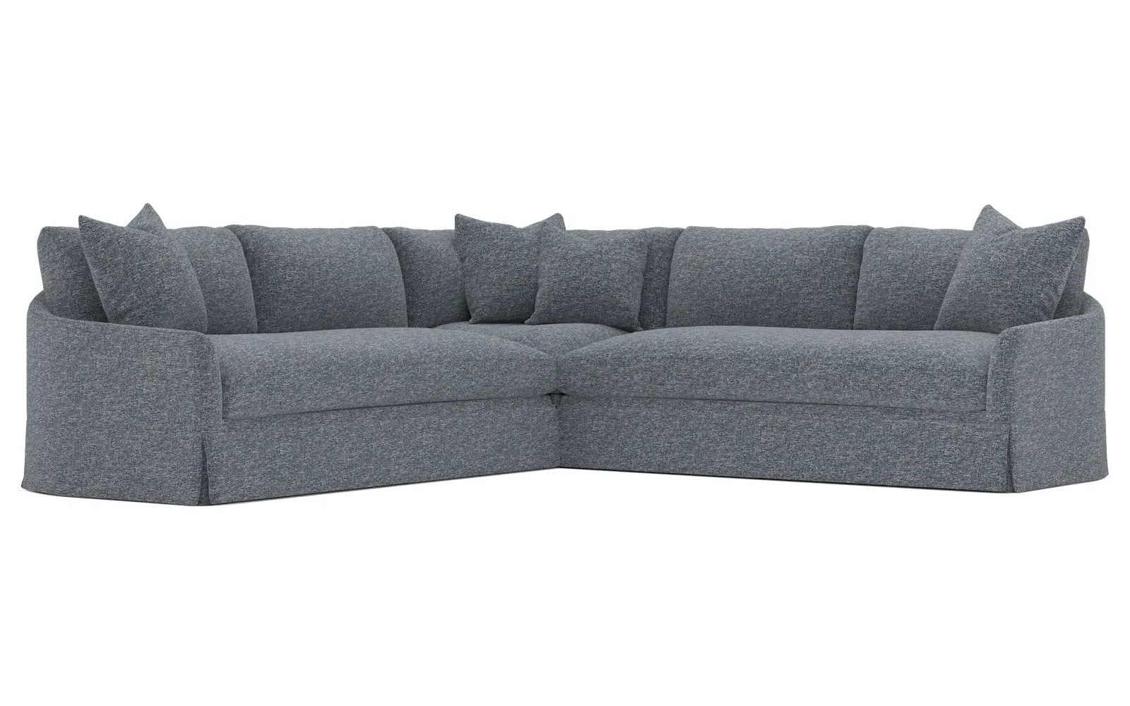 Hartwell Corner Sectional - Fisherman Blue