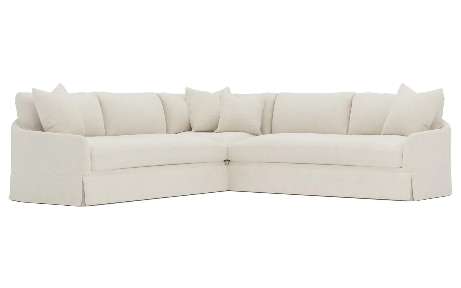 Hartwell Corner Sectional - Heathered Ivory