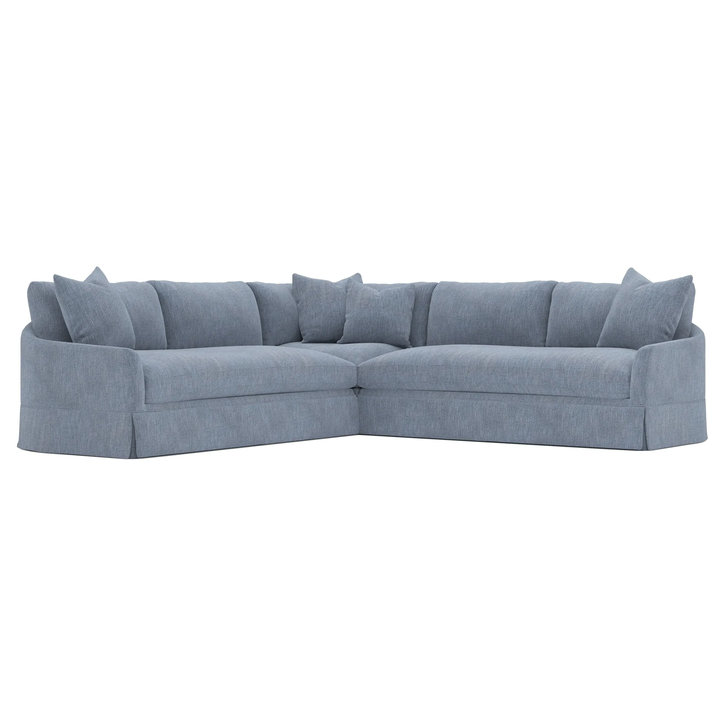 Hartwell Corner Sectional - Nantucket Blue