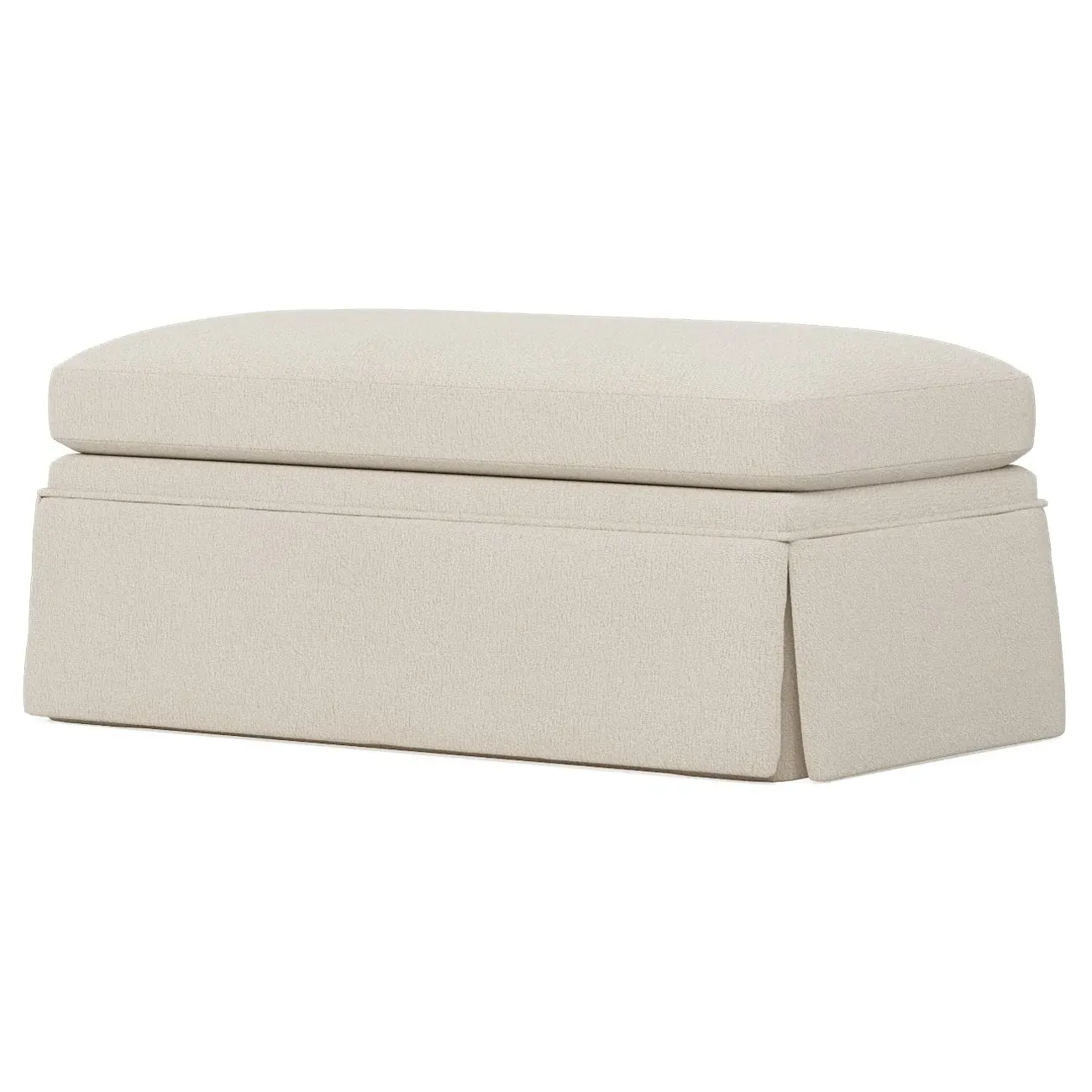 Hartwell Ottoman - Coconut Cream image