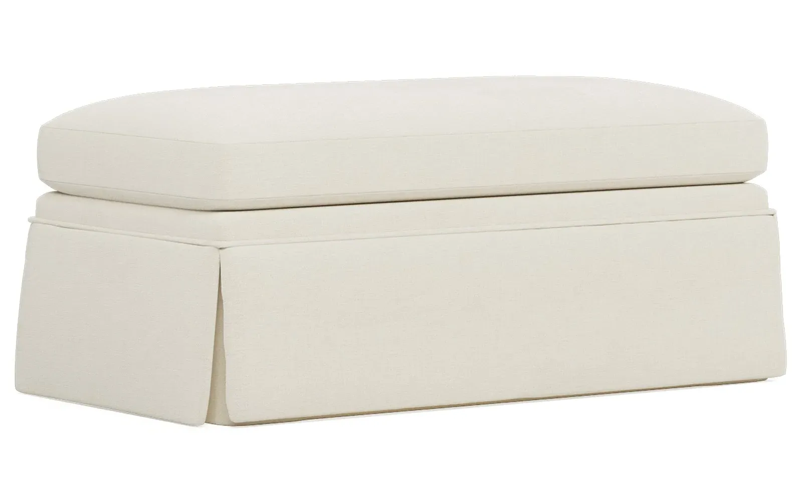 Hartwell Performance Ottoman - Nantucket Blue