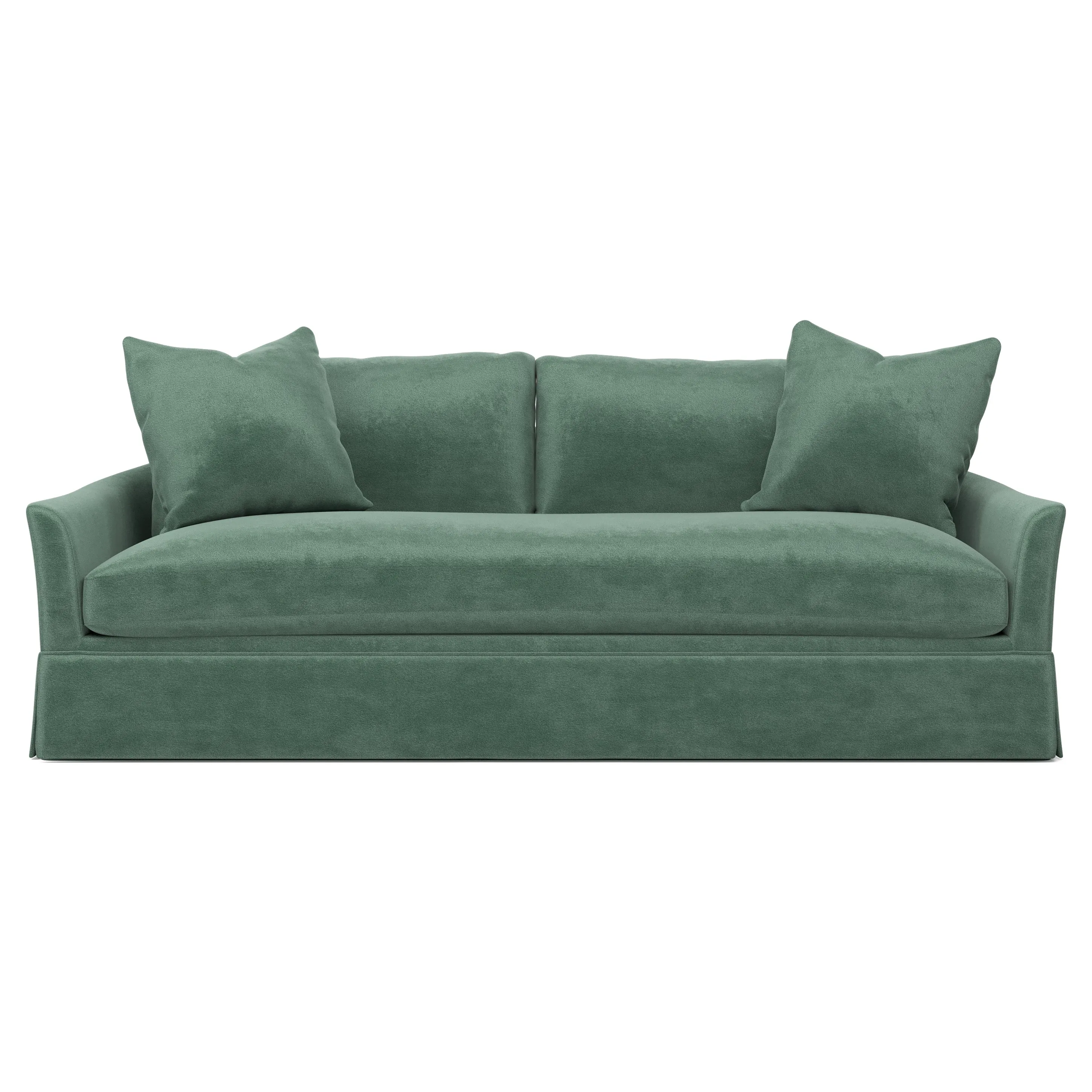 Hartwell Sofa - Stone Pine, Performance Velvet