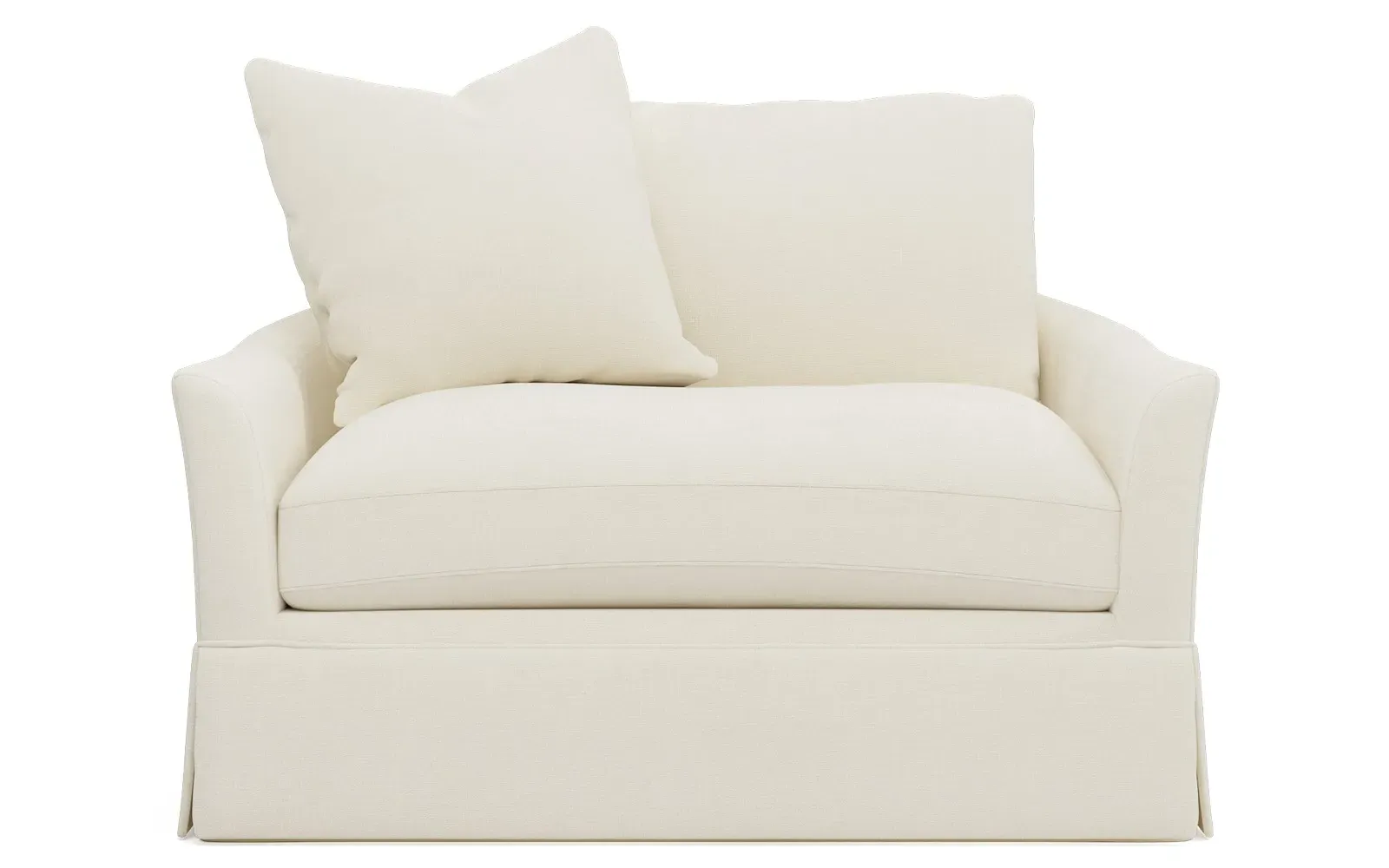 Hartwell Textured Bouclé Chair and a Half - Whipped Cream