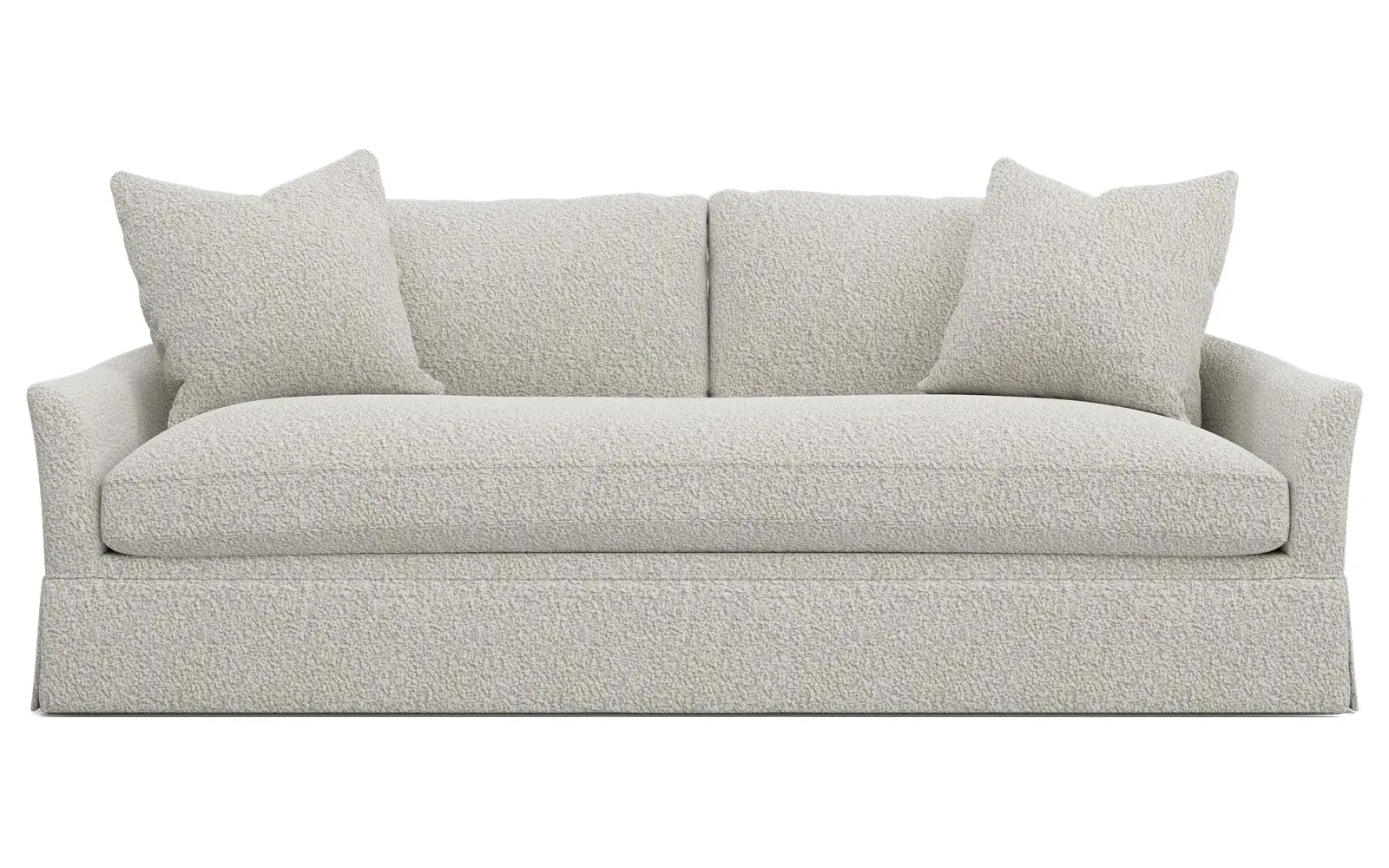Hartwell Textured Bouclé Sofa - Cloud Grey