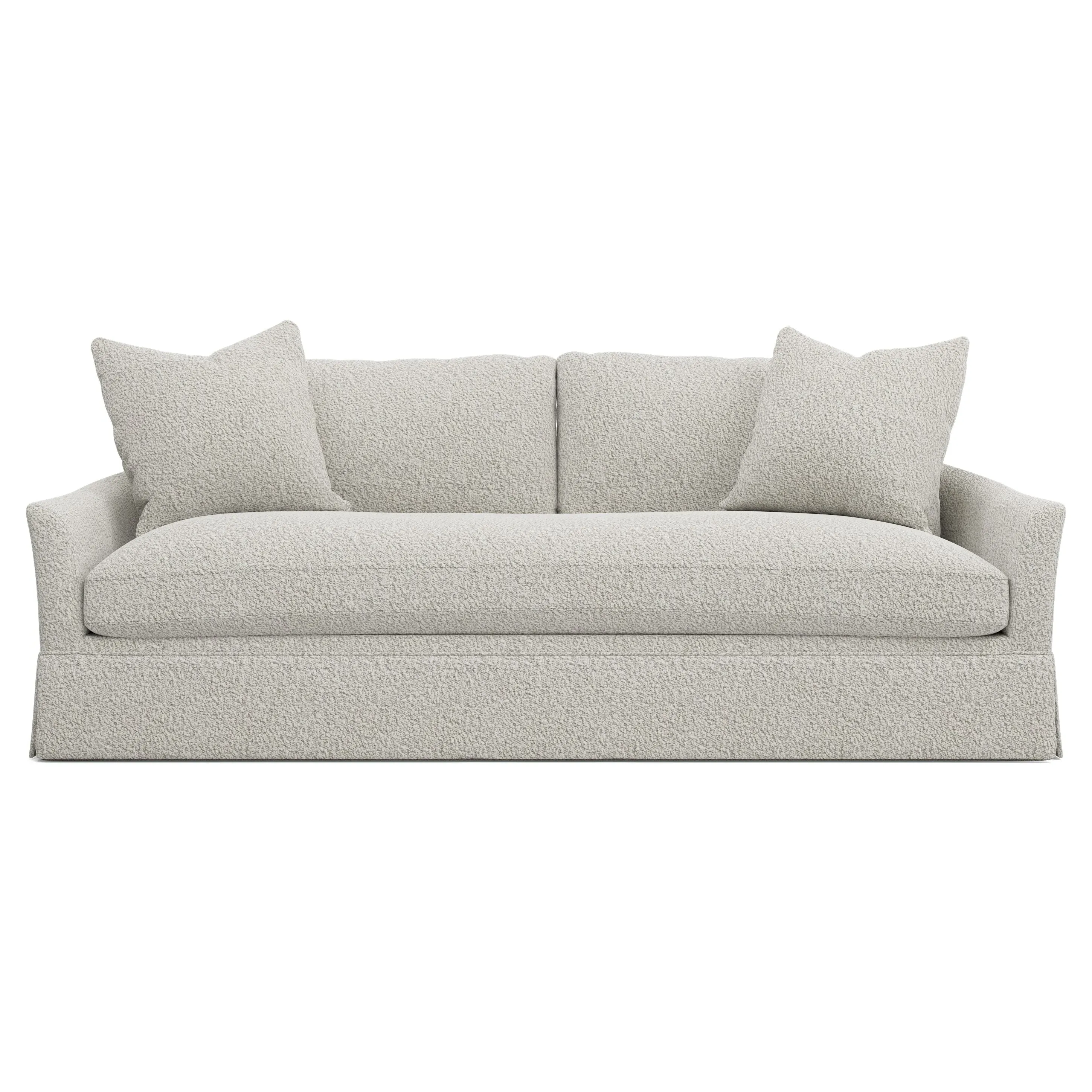 Hartwell Textured Bouclé Sofa - Cloud Grey