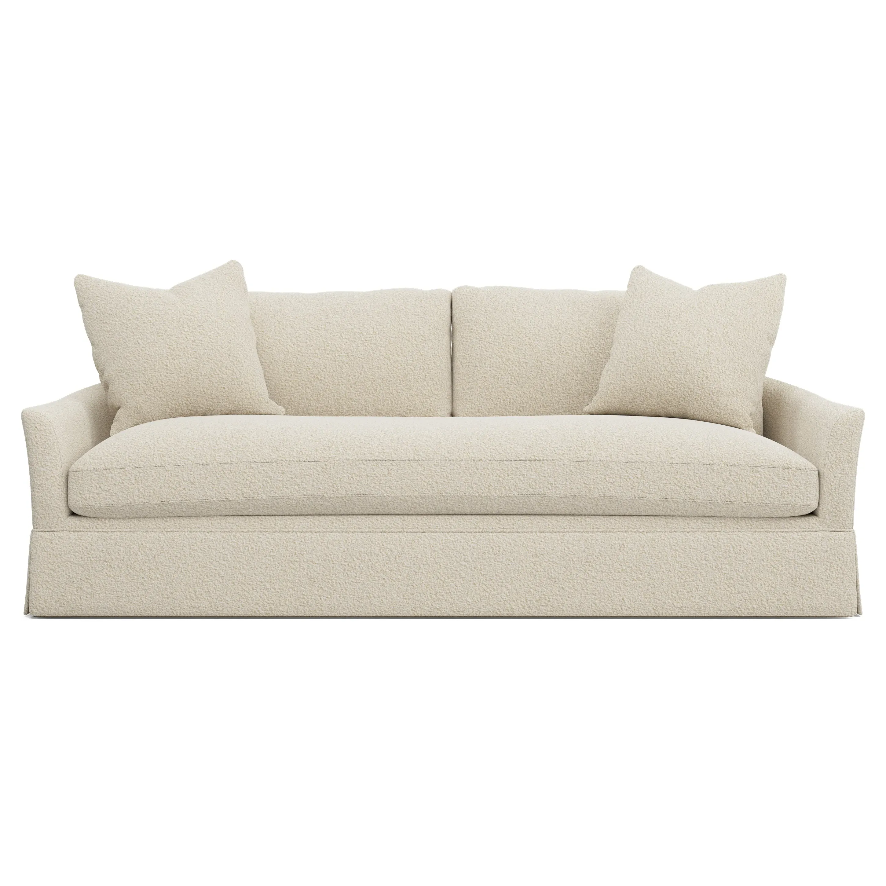 Hartwell Textured Bouclé Sofa - Whipped Cream