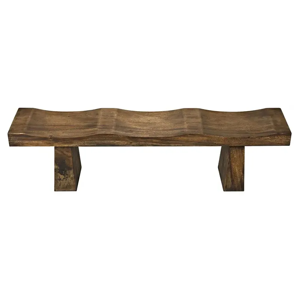 Haru Wood Bench - Brown