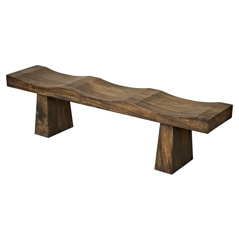 Haru Wood Bench - Brown