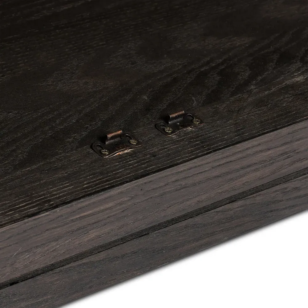 Harvey Arched Display Cabinet - Brown, Oak