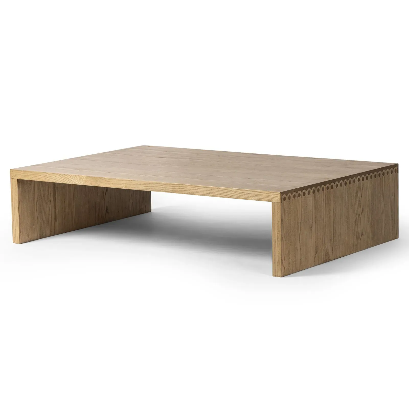 Hathaway Thick Coffee Table - Toasted Ash