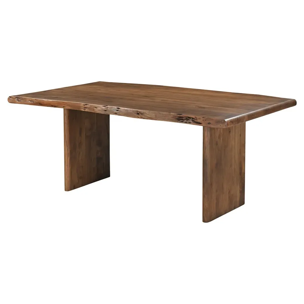 Hauser Rectangular Dining Table - Brown, Acacia Wood