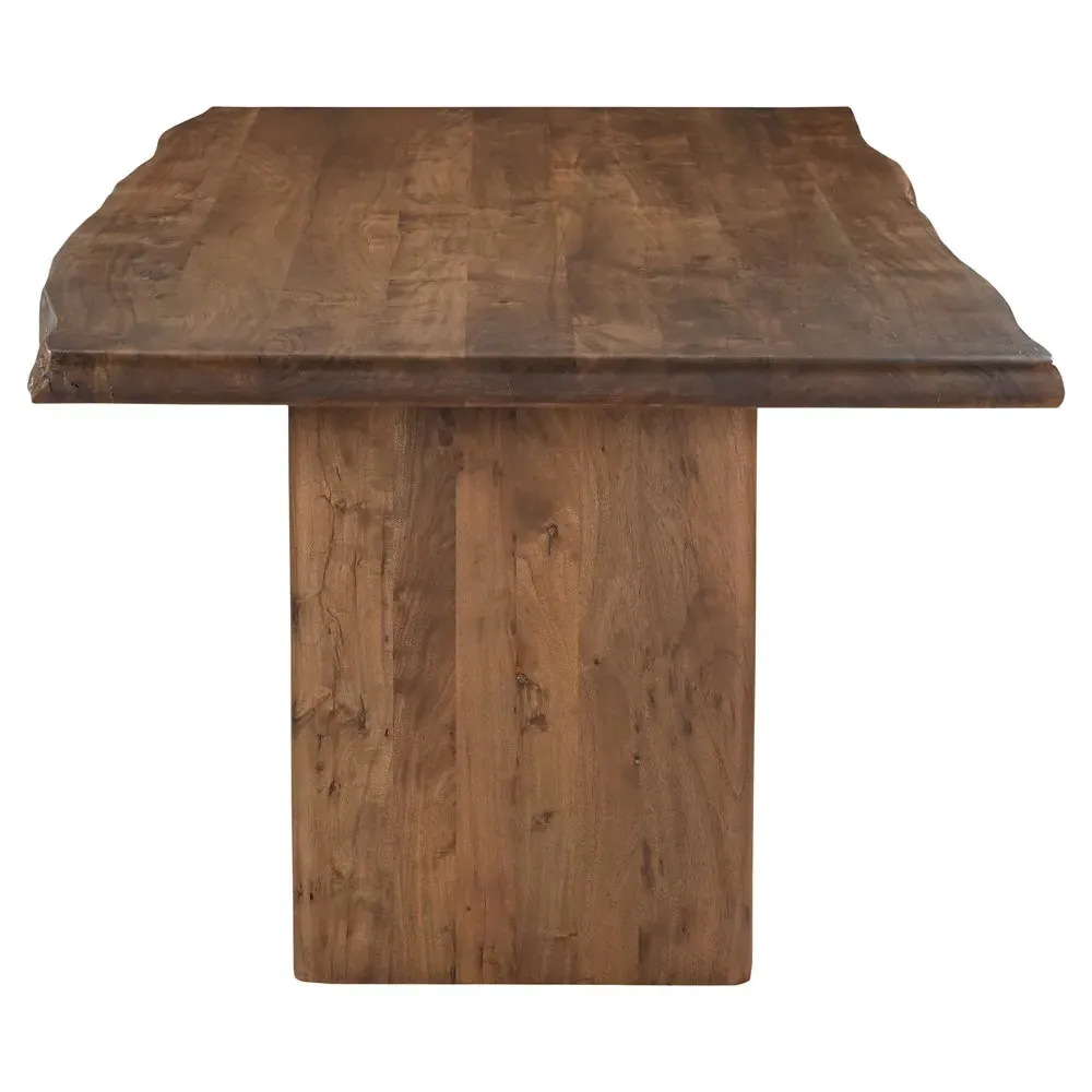 Hauser Rectangular Dining Table - Brown, Acacia Wood