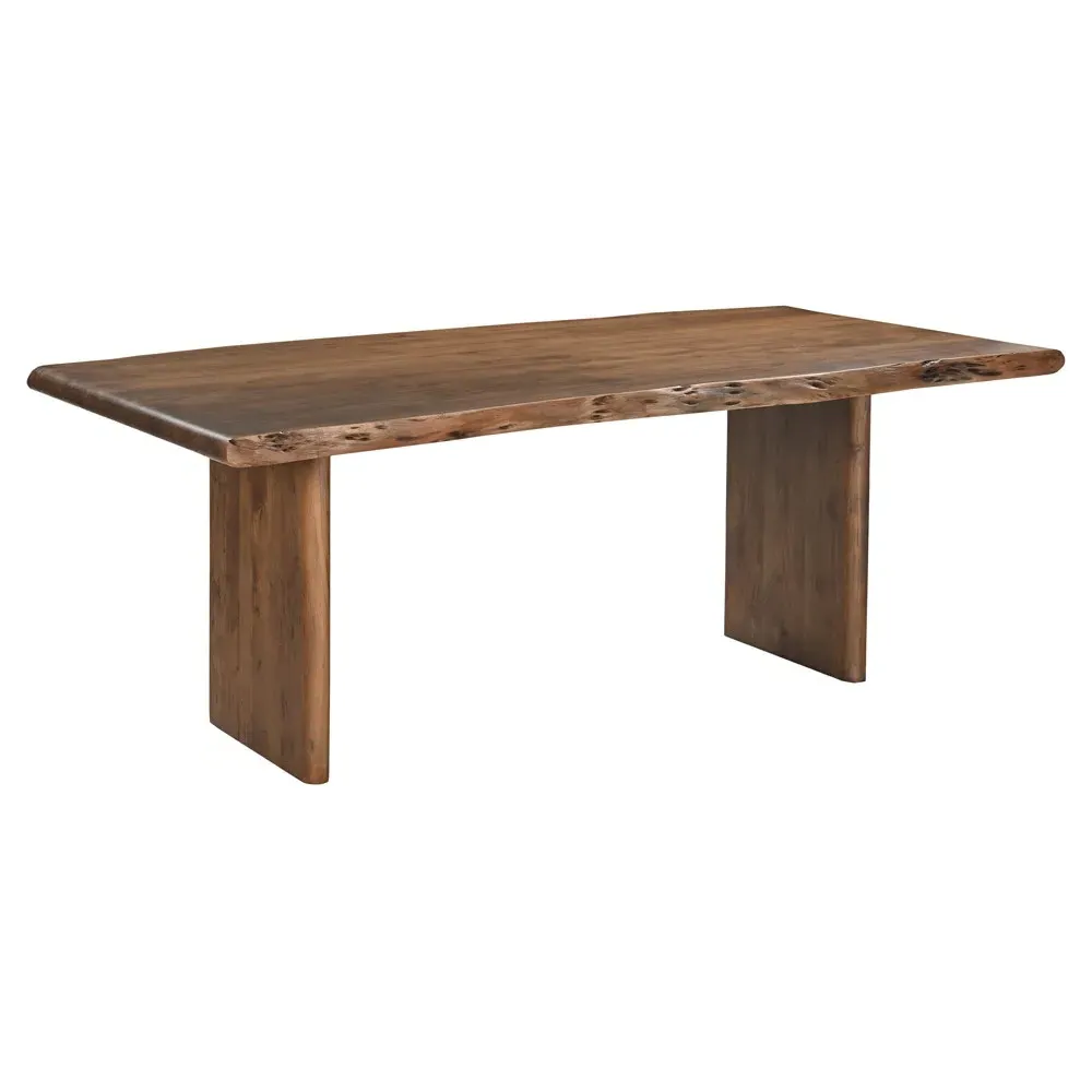 Hauser Rectangular Dining Table - Brown, Acacia Wood
