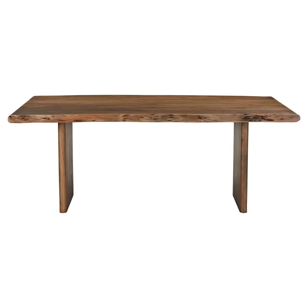 Hauser Rectangular Dining Table - Brown, Acacia Wood image