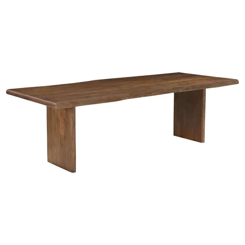 Hauser Rectangular Dining Table - Brown, Acacia Wood