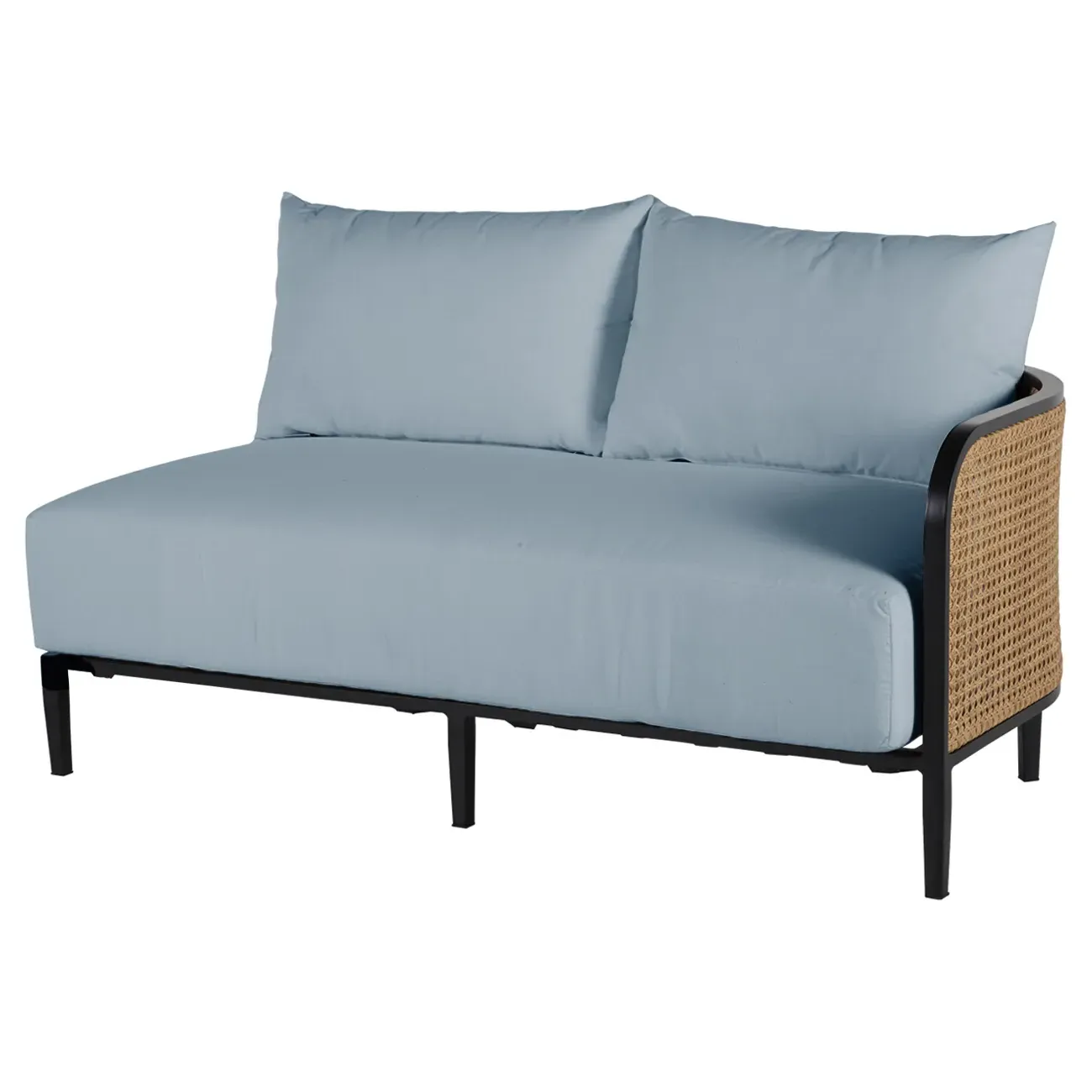 Havana LAF Outdoor Sofa - Blue, Aluminum